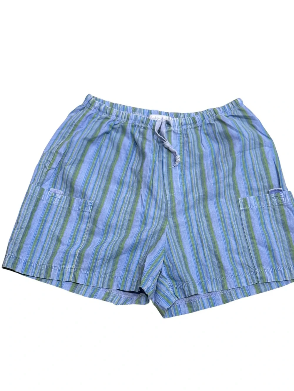 Vintage Fresh Produce 100% Cotton Women’s Costal Shorts Set  -Size L